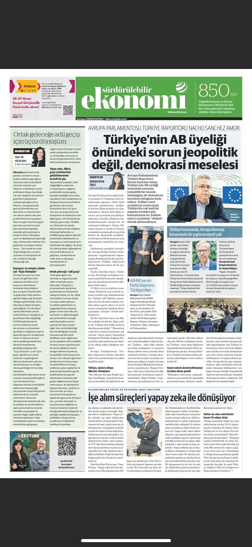 İSO GSYF, ilk start-up yatırımını Ono’ya yaptı