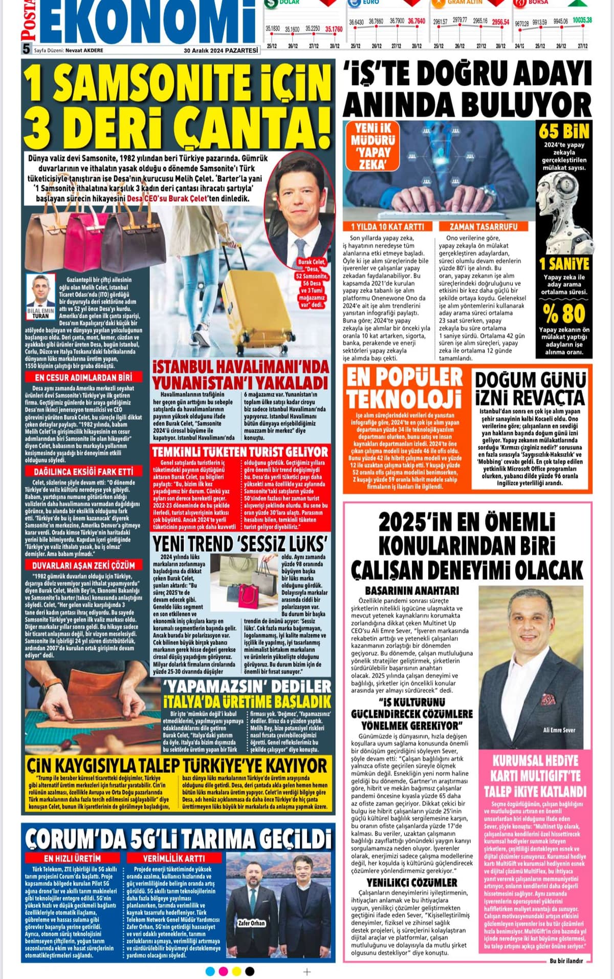 Yerli yapay zeka İK’nın kalbine girdi