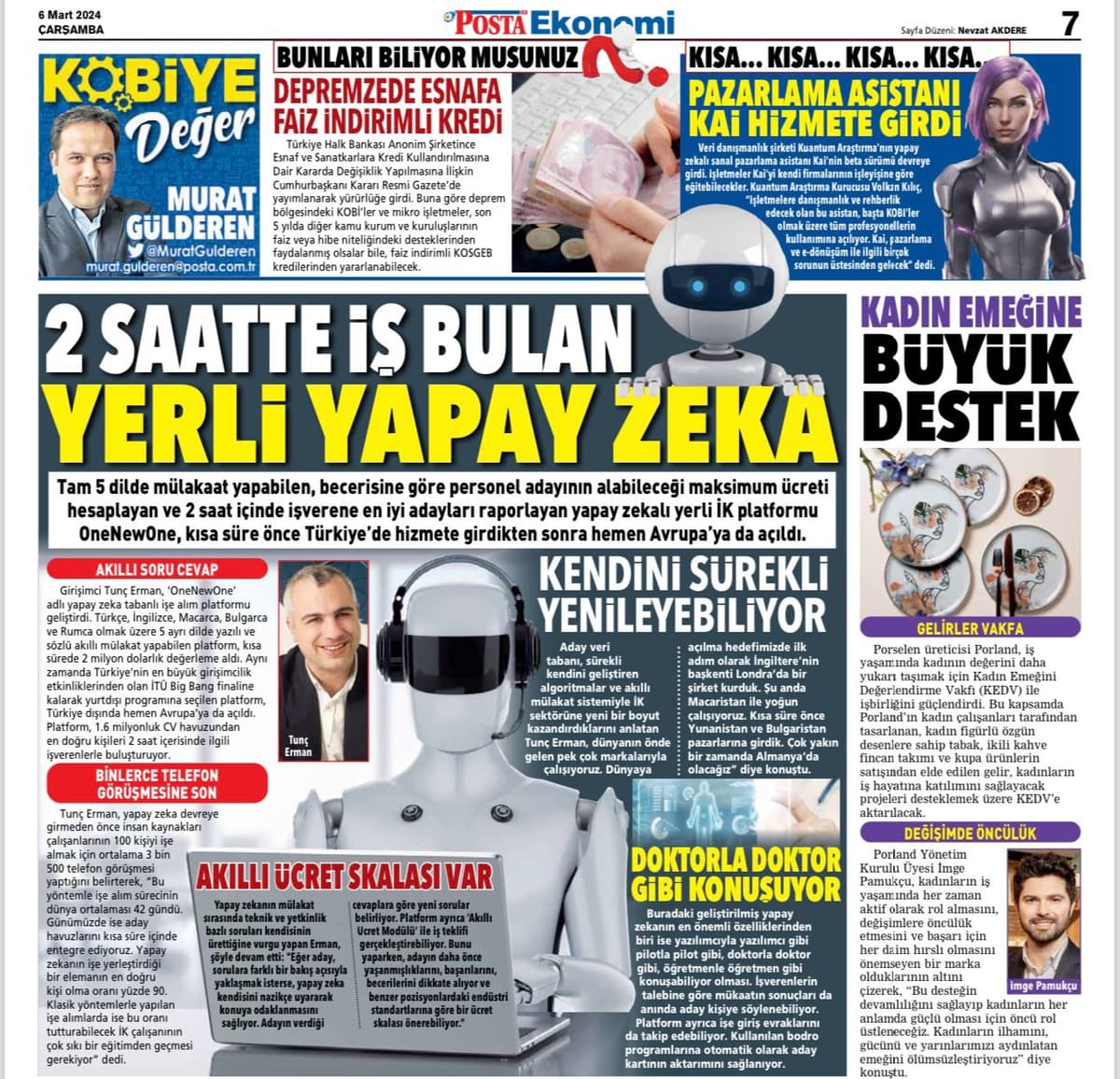 2 saatte iş bulan yerli yapay zeka