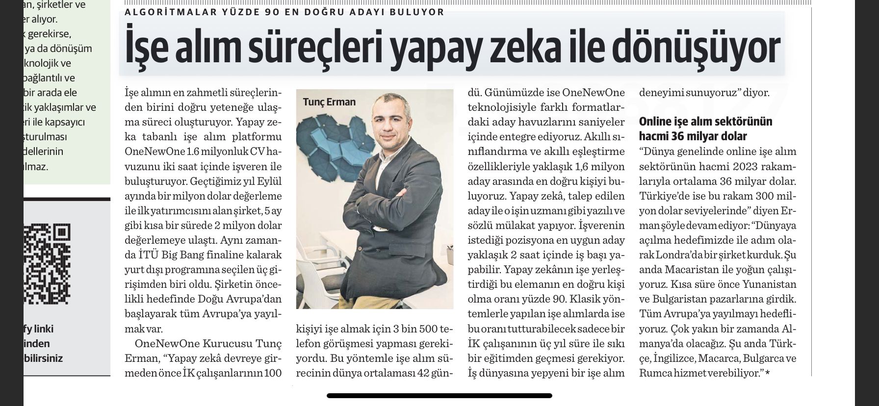 İşe alım süreçleri yapay zeka ile dönüşüyor