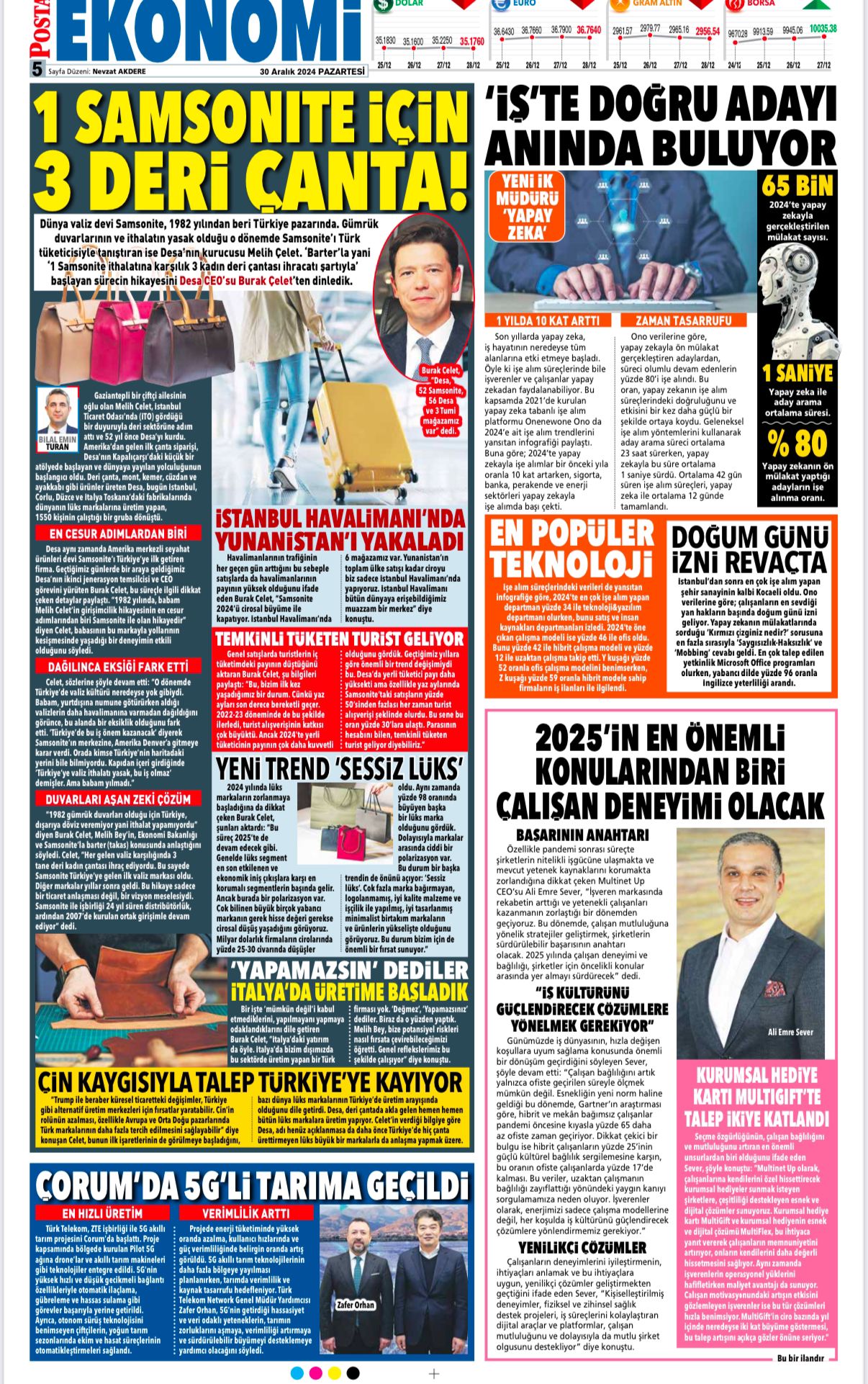 Yerli yapay zeka İK’nın kalbine girdi
