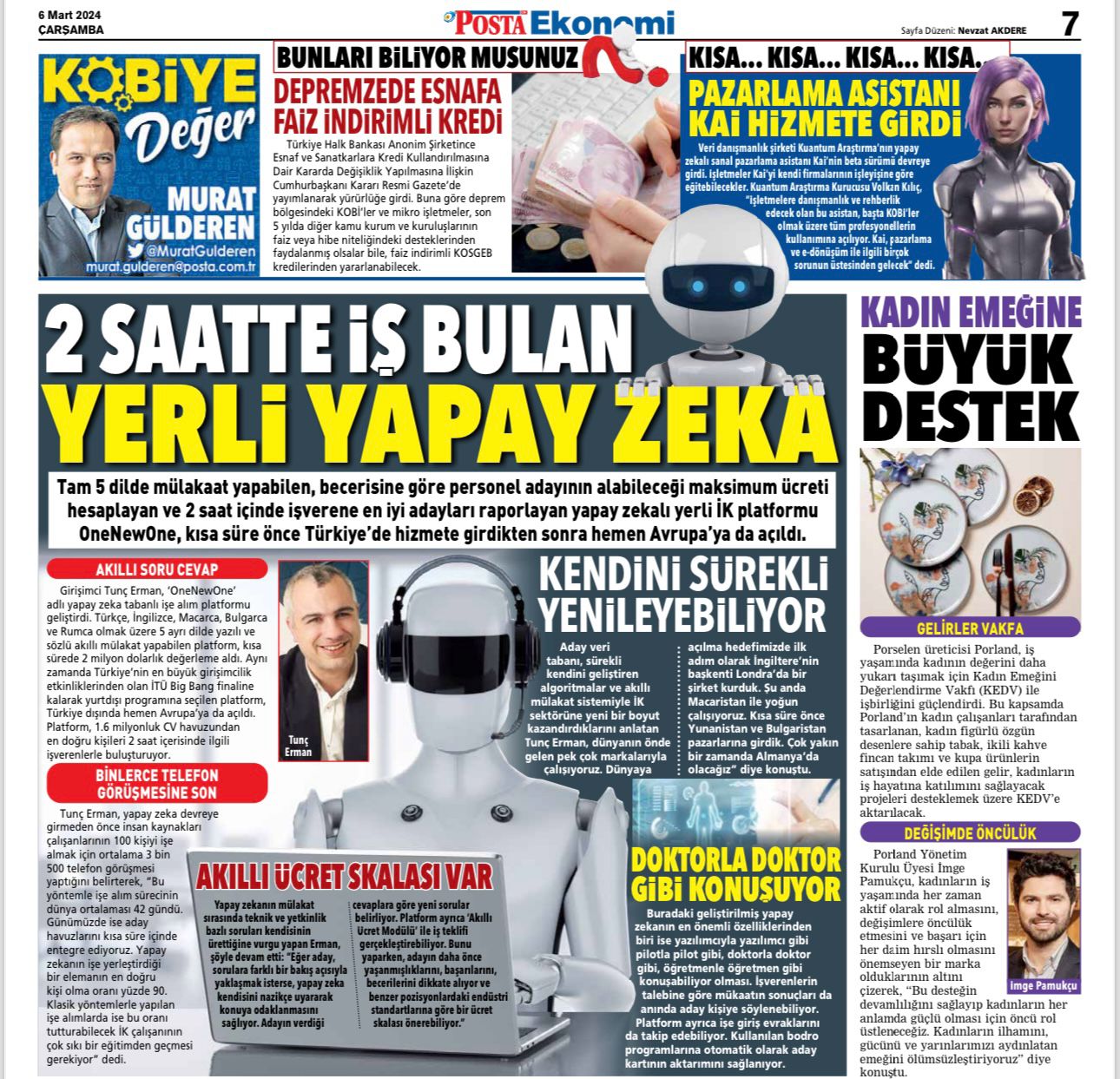 2 saatte iş bulan yerli yapay zeka